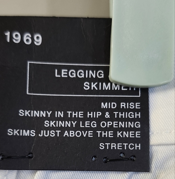 NWT Gap 1969 The Legging Jean Skimmer Sz 28r - Picture 10 of 10